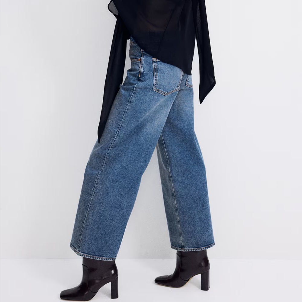 NWT H&M Wide‎ Leg Jeans - Picture 2 of 9